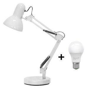 Brilagi - LED Stolní lampa ROMERO 1xE27/10W/230V bílá