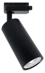 Bodové svítidlo MICA do lištového systému 1xGU10/25W/230V 1-fázové černá