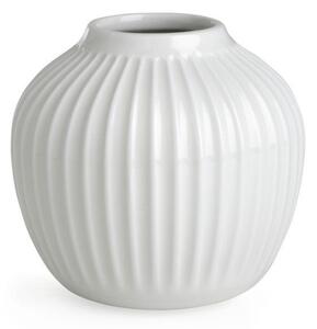 Bílá kameninová váza Kähler Design Hammershoi, ⌀ 13,5 cm