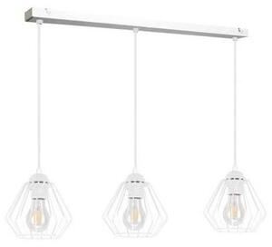 Lustr na lanku CEED 3xE27/60W/230V bílá