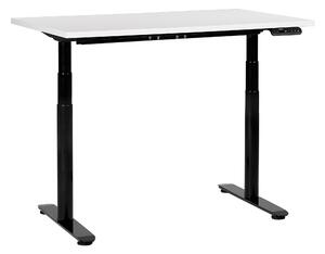 Elektricky výškově nastavitelný pracovní stůl DESTINAS 120 cm 72 cm Bílá/Černá