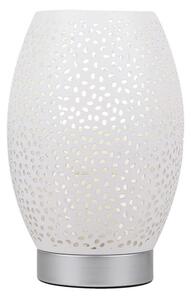 Stolní lampa VENUS 1xE27/60W/230V bílá/stříbrná