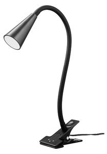 Livarno® Stolní LED lampa Freya (Led lampa se svorkou, černá) (100397707001)