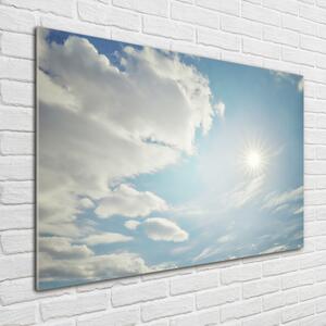 Fotoobraz na skle Oblaka na nebi osh-114375857