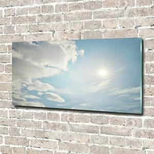 Fotoobraz na skle Oblaka na nebi osh-114375857