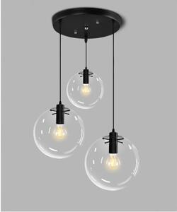 TooLight Stropní svítidlo Lassi Black transparentní