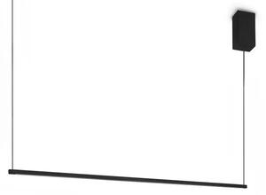 Ideal Lux Závěsné LED svítidlo ESSENCE SQUARE, d.115cm, 20W Barva: Černá