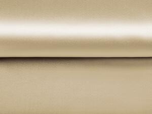Látka polyesterový satén LUX-L054 Latte - šířka 150 cm