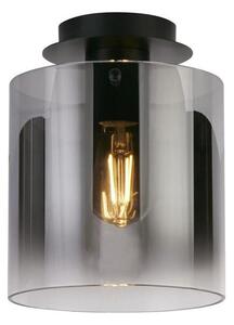 Searchlight 88911-1BK - Stropní svítidlo SWEDEN 1xE27/60W/230V pr.22 cm čer/kouř
