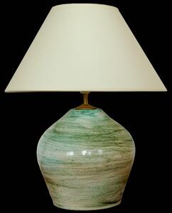 Stolní lampa Aqua, A705, 54cm - Lampa se stínidlem-stříbrné doplňky