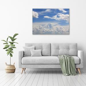 Foto obraz sklo tvrzené Oblaka na nebi osh-115551342