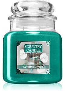 Country Candle Cotton Flowers vonná svíčka 510 g