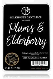Milkhouse Candle Co. Creamery Plums & Elderberry vosk do aromalampy 155 g
