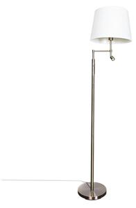 ByRydens 1988780-5504-LED Stoj. lampa ORLANDO 1xE27/5W/230V+LED/3W bílá/bronz
