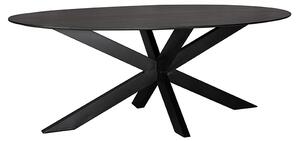 Jídelní stůl Zion - černé - mangové dřevo