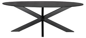 LABEL51 Jídelní stůl Zion - černé dřevo