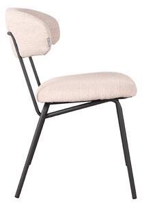 LABEL51 Jídelní židle Zack - přírodní tkanina