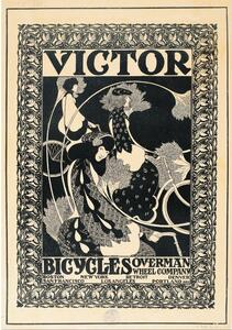 FUGU Přemístitelný plakát Victor Bicycles Rozměr: 44 x 63 cm