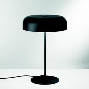 Luxusní černá stolní lampa ve stylu Art Deco