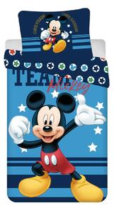 Jerry Fabrics Dětské bavlněné povlečení Mickey Team, 140 x 200 cm, 70 x 90 cm