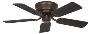 Stropní ventilátor Classic Flat III bronz Ø 103 cm