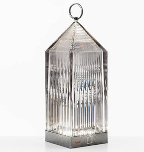 Kartell Lantern LED stolní lampa kouřově šedá IP54