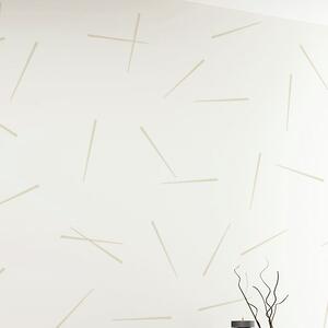 FUGU Samolepky na zeď- Kreativní párátka Barva: bílá 010, Rozměr: 28x1 cm