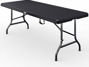 FurniGO Skládací stůl antracit -183x75x73cm