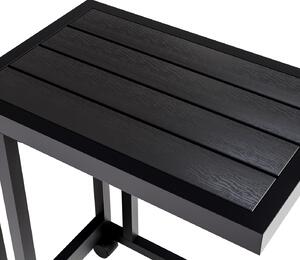 Deuba Příruční stolek WPC - černý