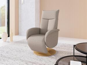 RELAXAČNÍ KŘESLO, textil, šedohnědá Sit & More - Online Only křesla & taburety, Online Only