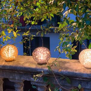 Kartell Mini Planet stolní lampa, žlutá