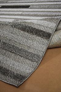 Berfin Dywany, Kusový koberec Lagos 1053 Grey (Silver), 80x150, šedá, obývací pokoj