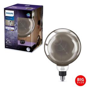 LED Stmívatelná žárovka SMOKY VINTAGE Philips G200 E27/6,5W/230V 4000K