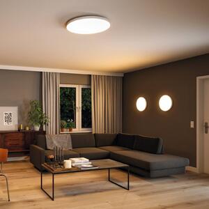 Paulmann Velora LED panel ZigBee kulatý Ø 60 cm, stmívatelný, Bílá / opál, Obývací pokoj / jídelna, kov, Moderní