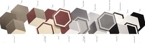 Tonalite Dlažba - obklad Examatt Decoro Exatarget Avorio Mosto (hexagon) 15x17,1