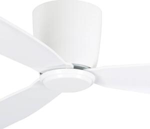 Beacon Lighting Stropní ventilátor Airfusion Radar, bílý, Ø 132 cm, tichý, Bílá / opál, Obývací pokoj / jídelna, Dřevo, Moderní
