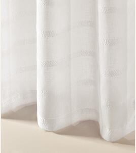 Měkká krémová záclona Maura se závěsem na kolečkách 140 x 260 cm