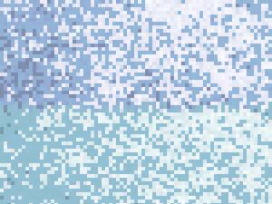 FUGU Tapeta na zeď Pixelcraft - turquoise Materiál: Digitální eko vlies - klasická tapeta nesamolepicí