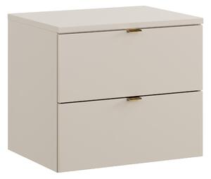 Comad Koupelnová skříňka pod deskové umyvadlo Dalia Cashmere 60 kašmír mat