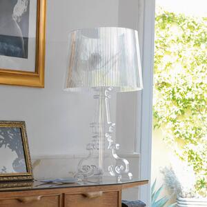 Kartell Bourgie - LED stolní lampa, průhledná, stmívatelný, Čirá / transparetní, Obývací pokoj / jídelna, Plast, Design