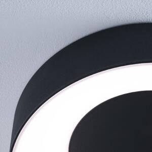 Paulmann HomeSpa Casca stropní světlo Ø40cm černé, stmívatelný, Černá, Koupelna, kov, Moderní