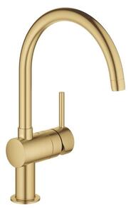 Dřezová baterie GROHE Minta s otočným ramínkem kartáčovaný Cool Sunrise 32917GN0