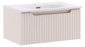 Comad Koupelnová skříňka s nábytkovým umyvadlem Nova Cashmere 60 kašmír mat