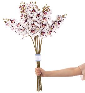 AmeliaHome Umělá květina FALENI 10 ks bílá