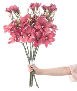 AmeliaHome Umělá květina MAGNOLI 10 kusů růžová