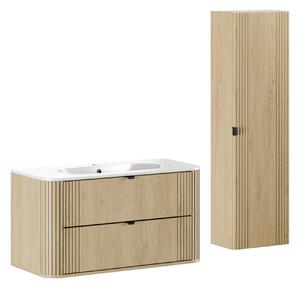 Comad Set koupelnového nábytku Ovalia Cremona 100 dub cremona
