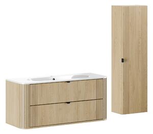 Comad Set koupelnového nábytku Ovalia Cremona 120 dub cremona
