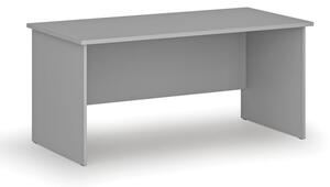 Kancelářský psací stůl rovný PRIMO GRAY, 1600 x 800 mm, šedá