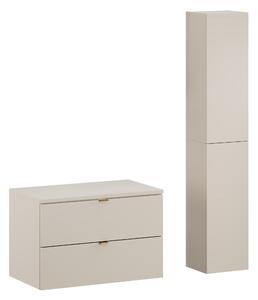 Comad Set koupelnového nábytku Dalia Cashmere 80 kašmír mat