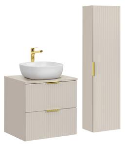 Comad Set koupelnového nábytku Adel Cashmere 60 kašmír mat